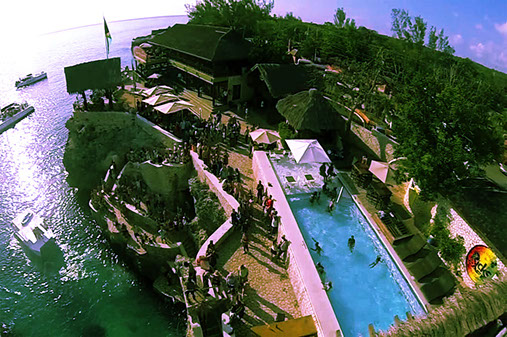 Rick's Cafe in sunny Jamaica